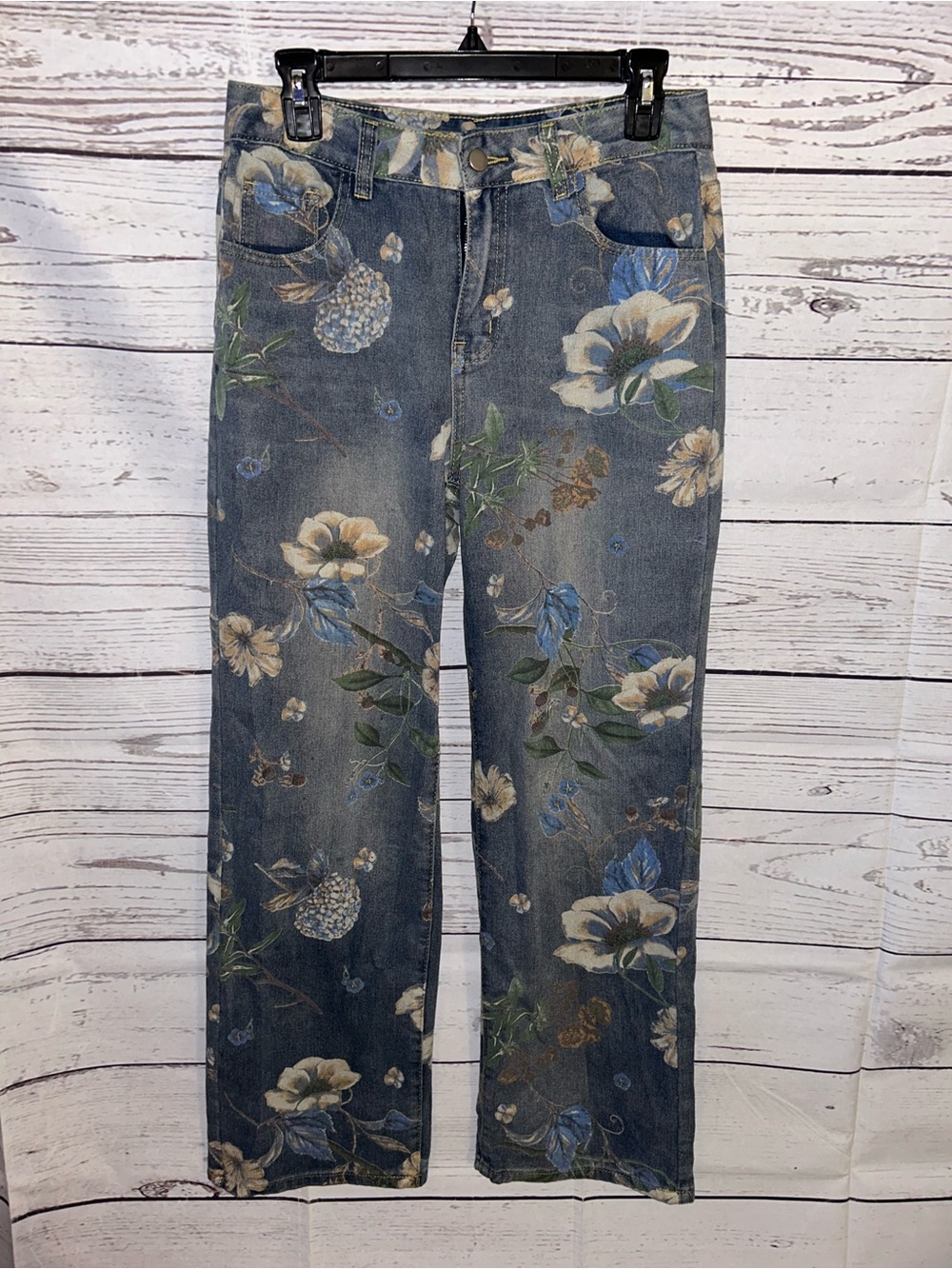 Floral Jeans